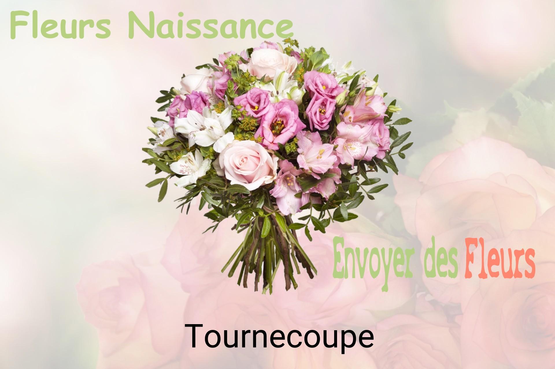 Bouquet de fleurs de naissance livré à Tournecoupe
